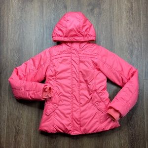 Girls Lands' End Fleece Fully Lined Coat/Jacket.